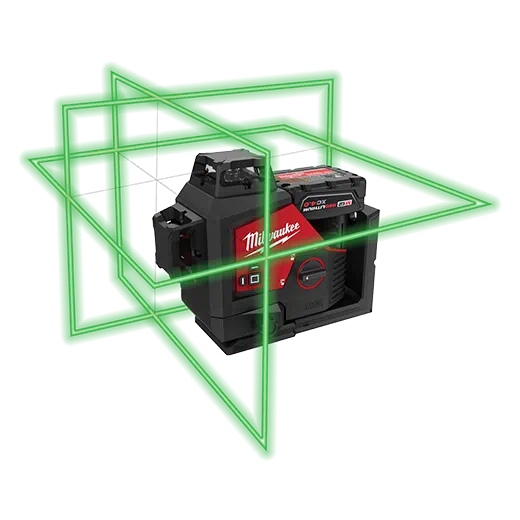 Laser verde de 3 planos en 360 grados m12 Milwaukee