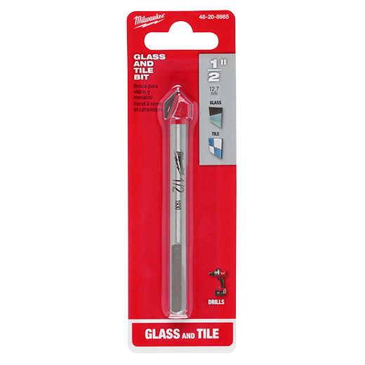 Broca para vidrio y azulejos de 1/2'' Milwaukee