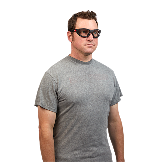 Lentes de seguridad transparentes de alto rendimiento con sello Milwaukee