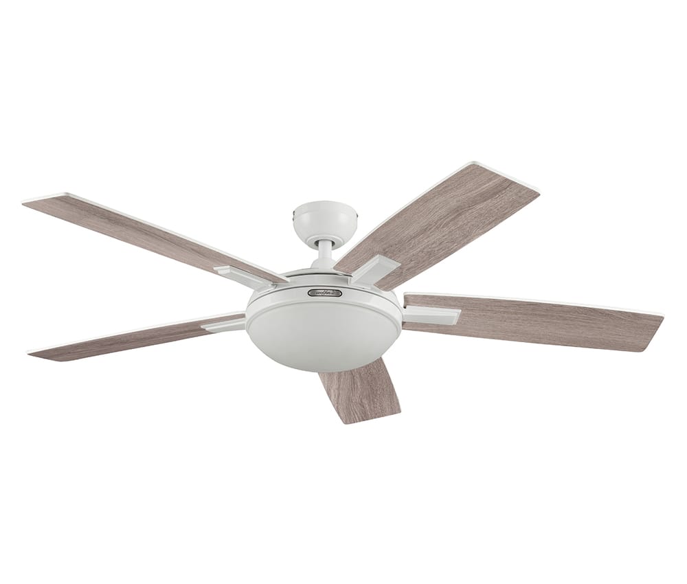 Ventilador de techo altano blanco 52'' aspas reversibles Coolfan