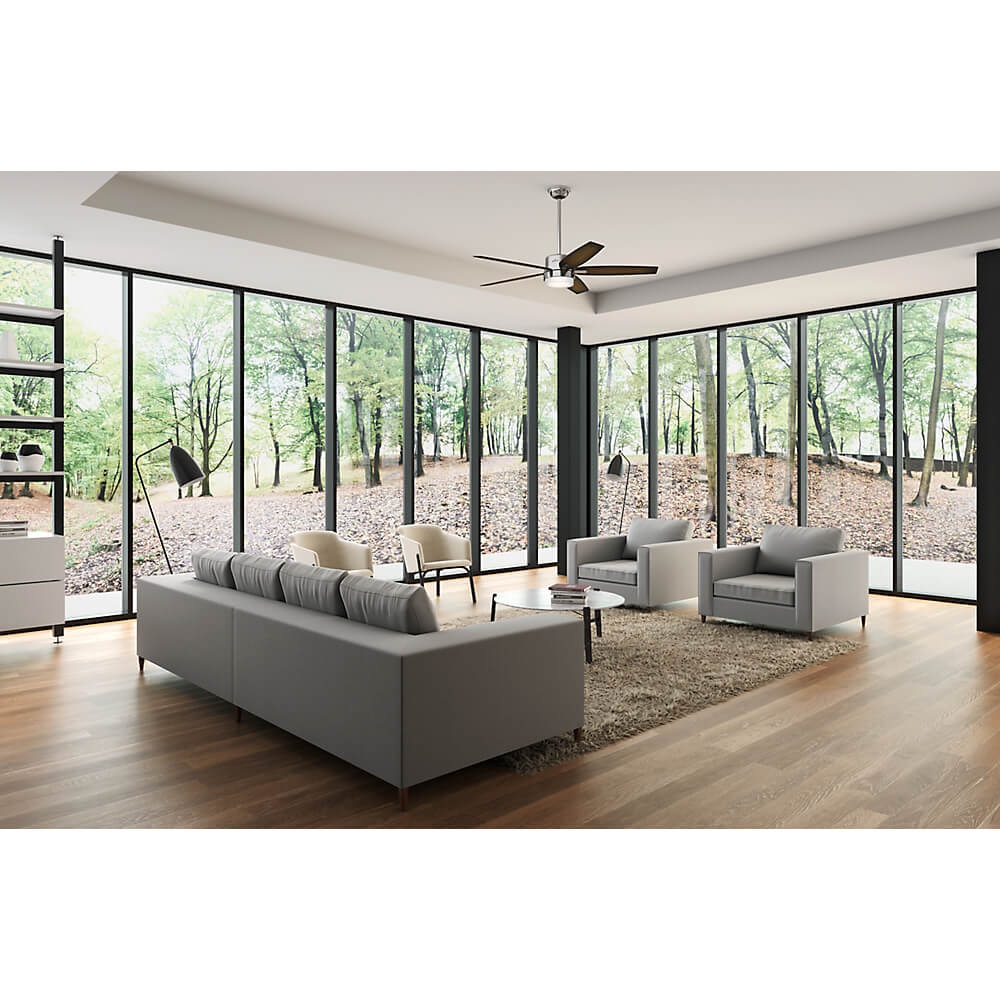 Ventilador de techo windemere caoba de 54'' Hunter