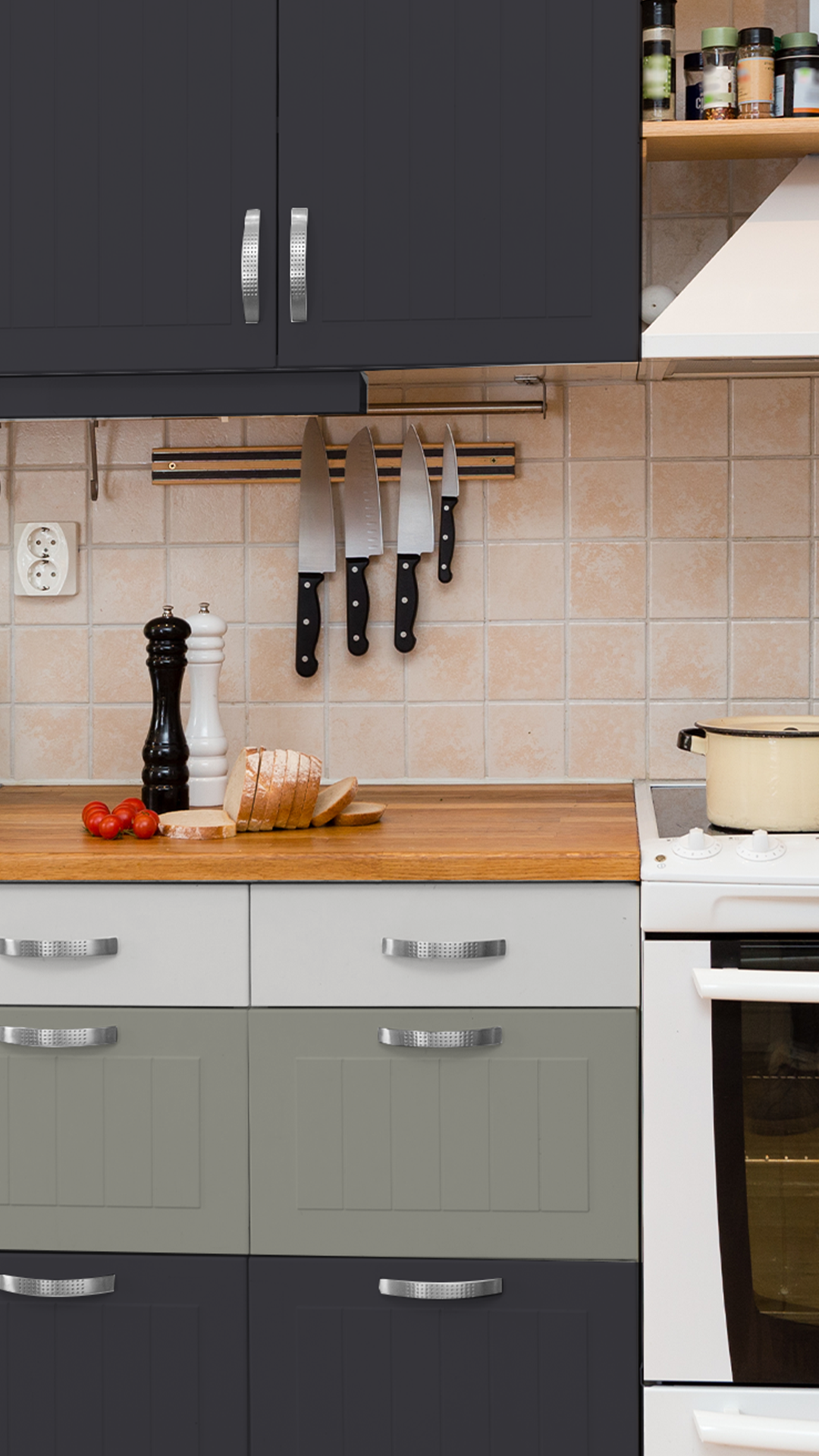 Pintura chalked carbon para muebles 887ml