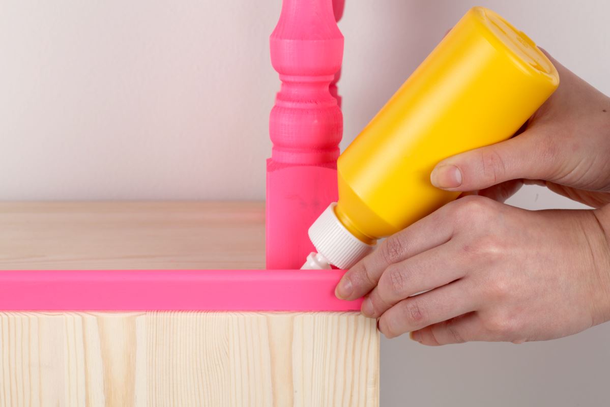 Pintura en aerosol fluorescente - rosa neon