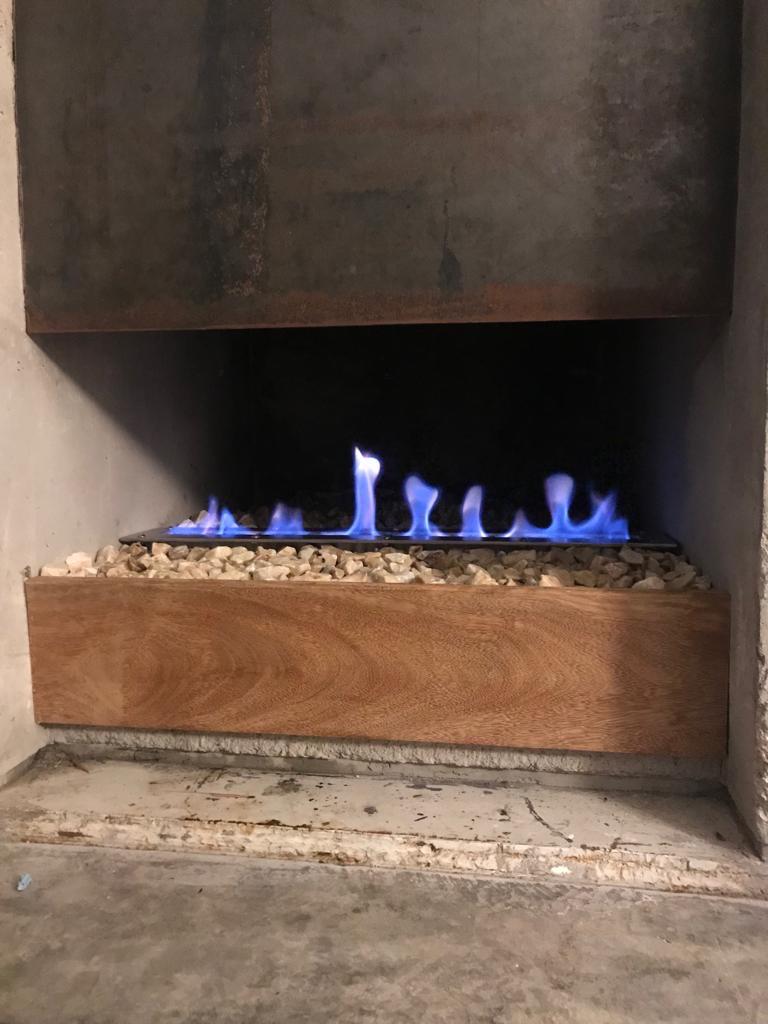 Quemador empotrable q-61 etanol Hg Fire