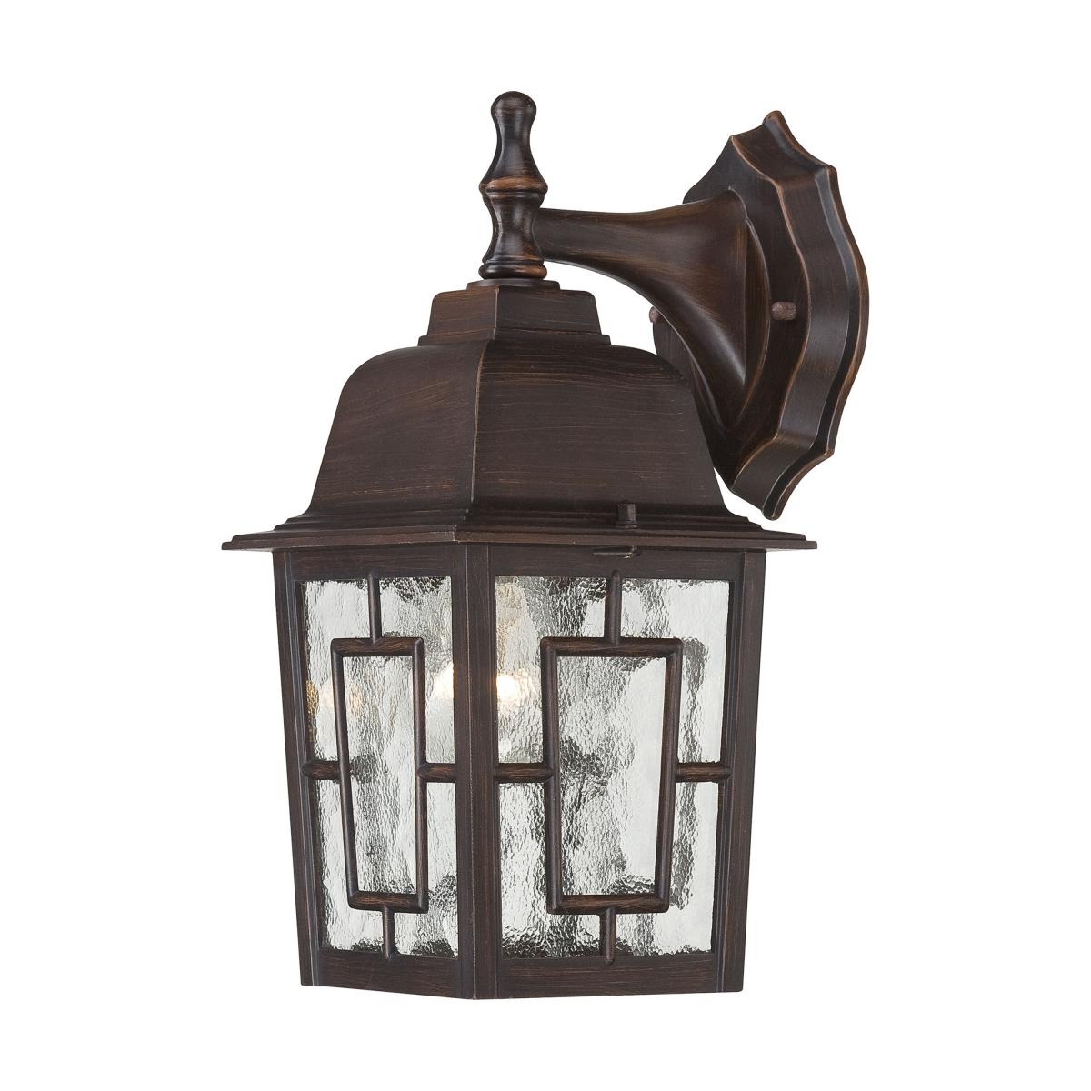 Pared exterior banyan 1 lgt 12" satco