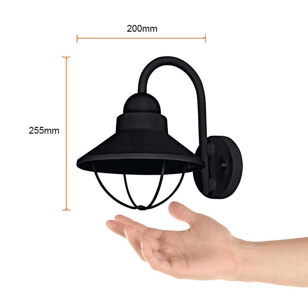 FAROL AURIGA 60W E27 NEGRO - GRUPODONPEDRO