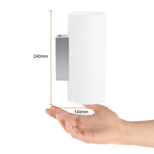 LAMPARA INTERIOR FLORENCIA CRISTAL OPALINO G9 3W - GRUPODONPEDRO