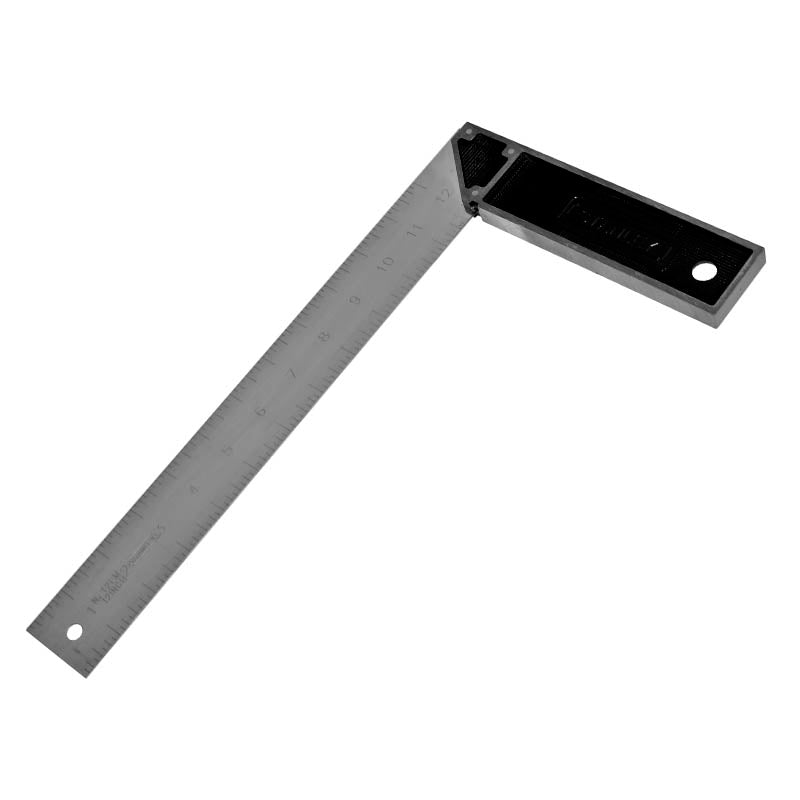 Escuadra metalica graduada de 12'' Stanley