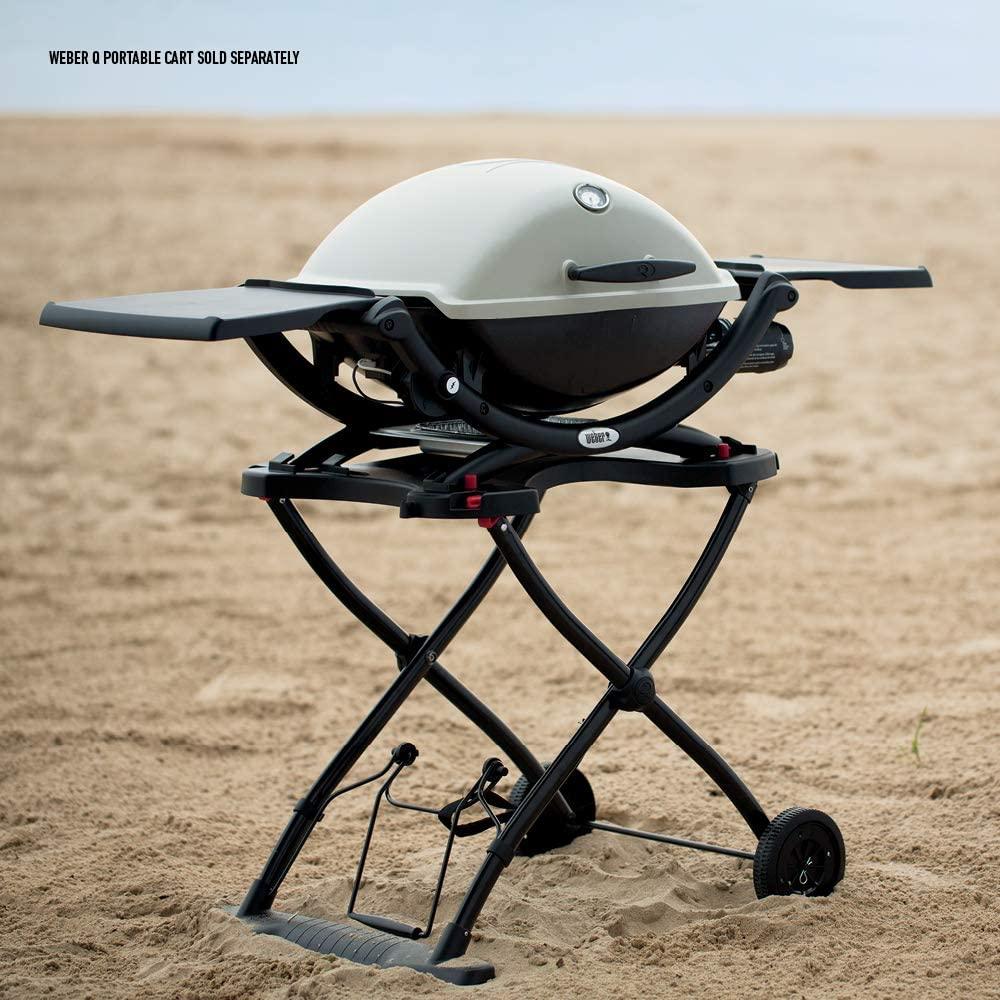 ASADOR PORTATIL DE GAS Q2200 BLANCO - GRUPODONPEDRO