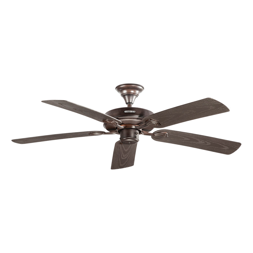 Ventilador Coolfan Huracán de 52'' sin luz chocolate