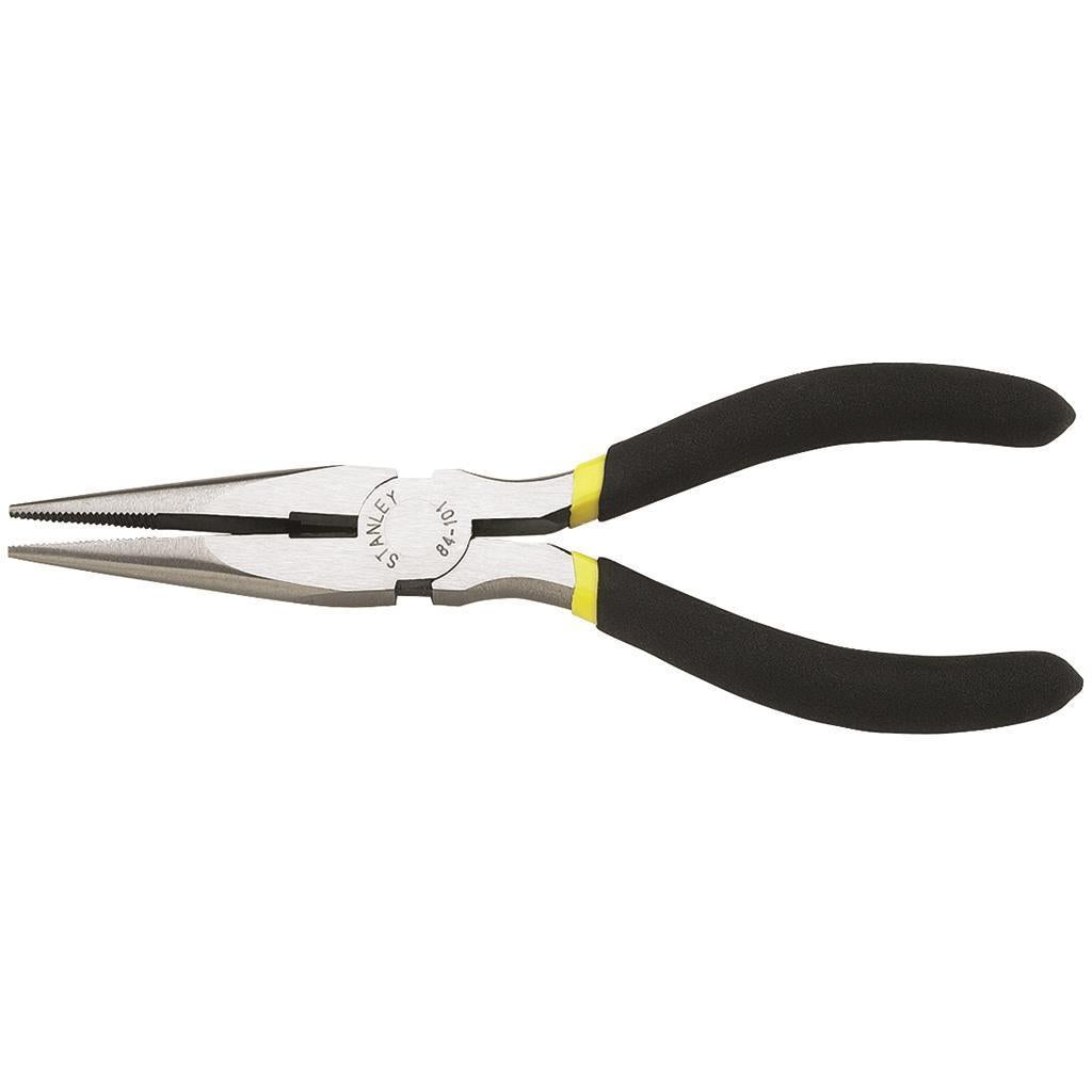 Pinzas de punta larga Stanley de 5"
