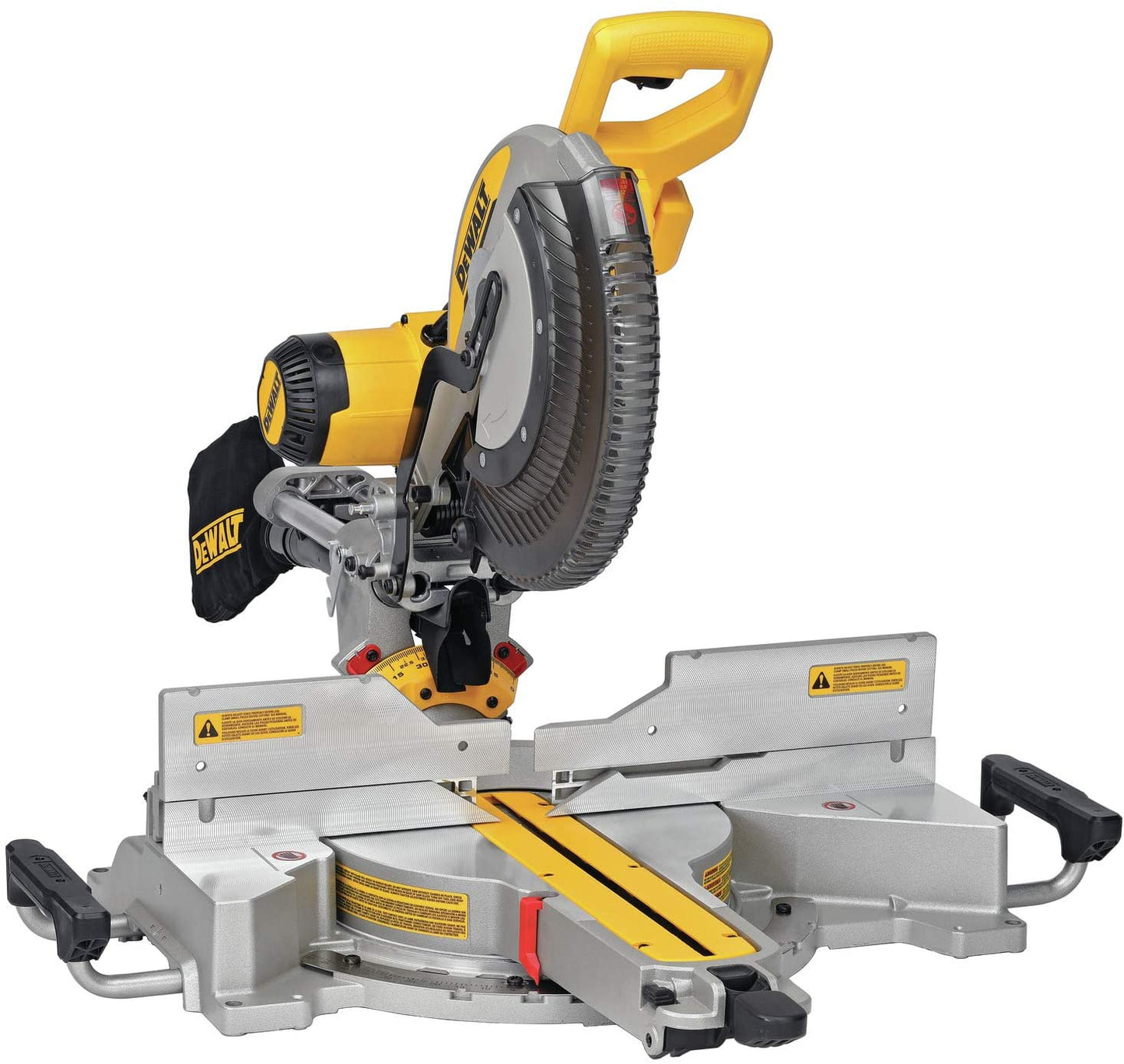 Sierra ingleteadora 12" con brazo telescópico