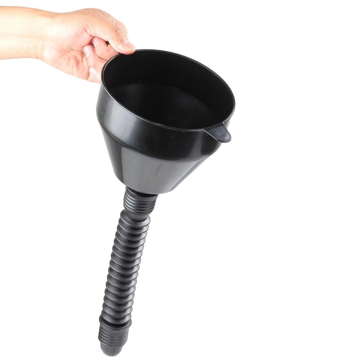 EMBUDO DE PLASTICO FLEXIBLE CON EXTENSION - GRUPODONPEDRO