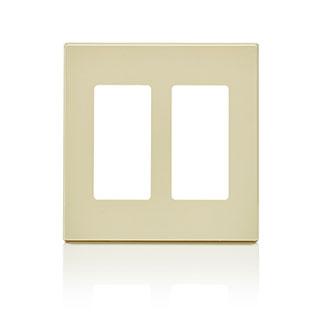 Placa decora 2 unidades marfil