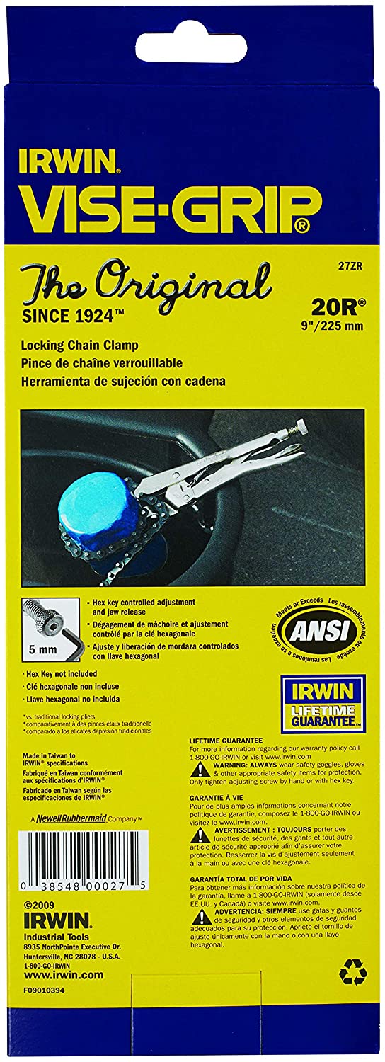 Pinzas de presion vise grip 9 pulgadas