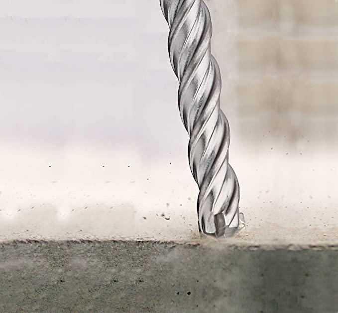 Broca para Concreto Optima 3 aristas de corte 3/8 8" - GRUPODONPEDRO