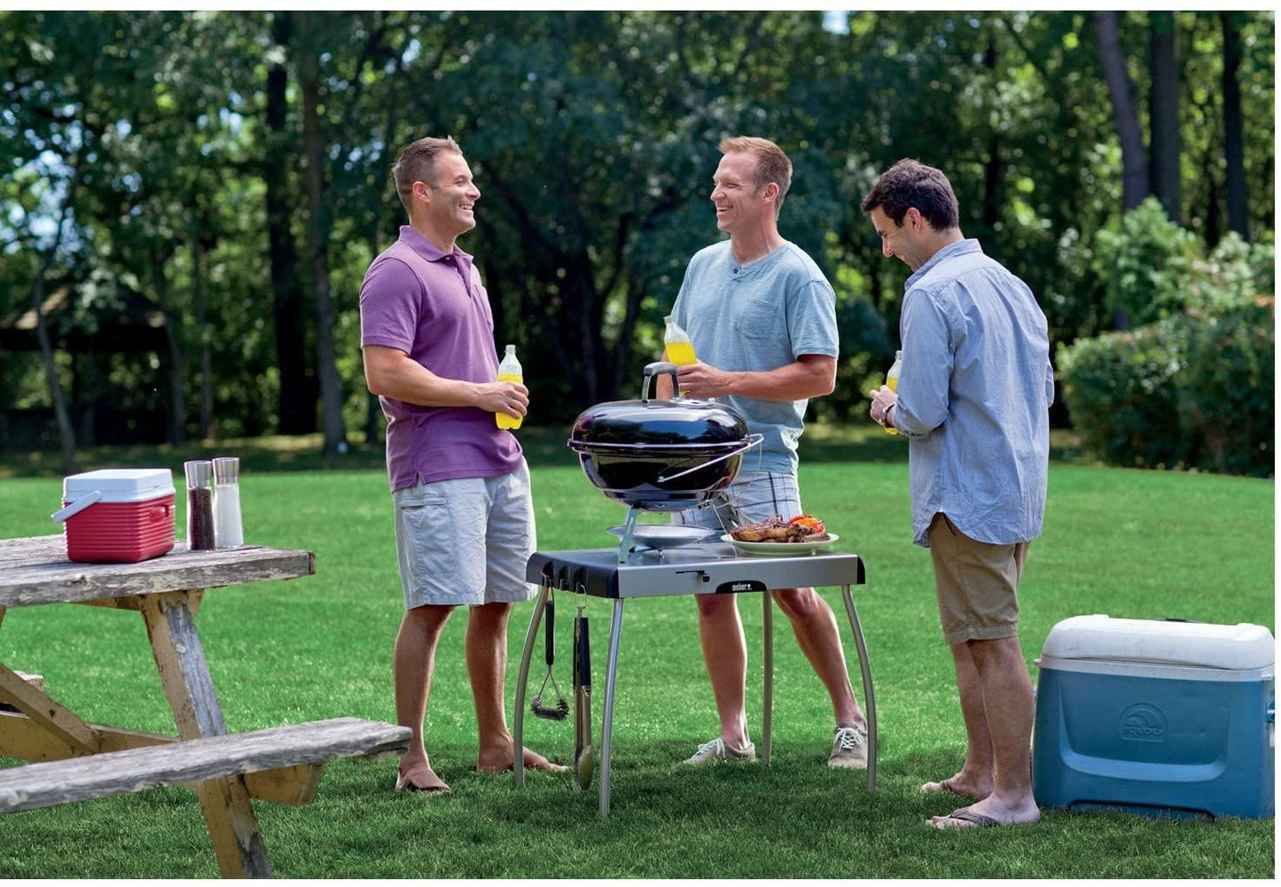 ASADOR PORTATIL DE CARBON JUMBO JOE 18" NEGRO - GRUPODONPEDRO