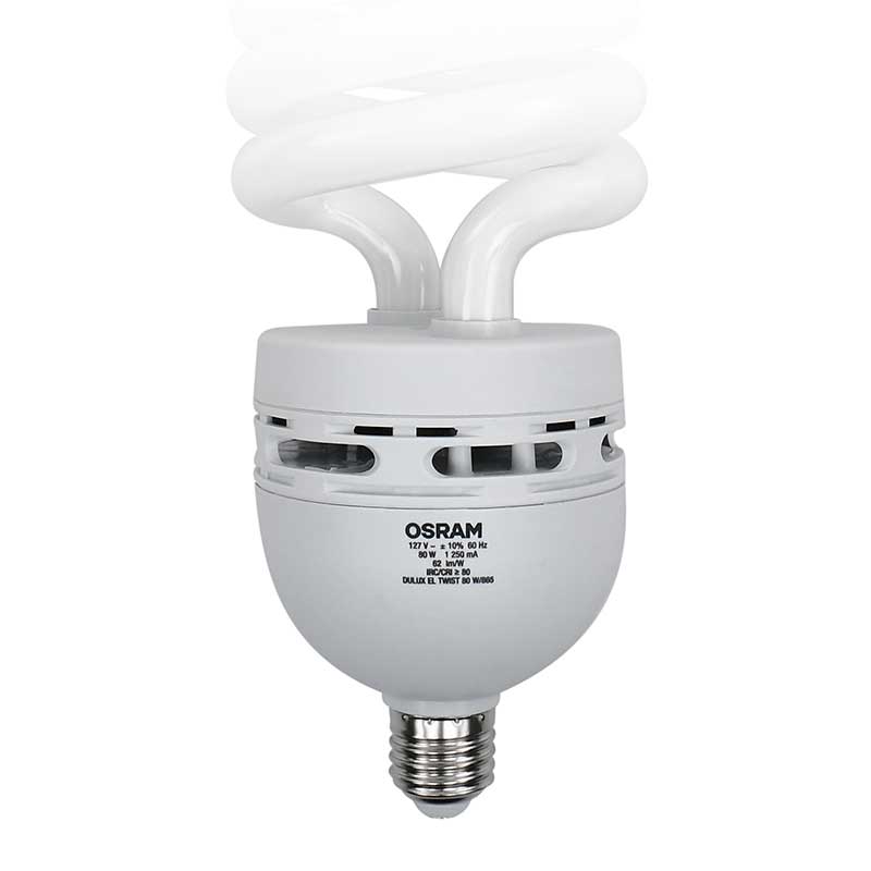 Foco espiral dulux osram 80w 6500k 82964