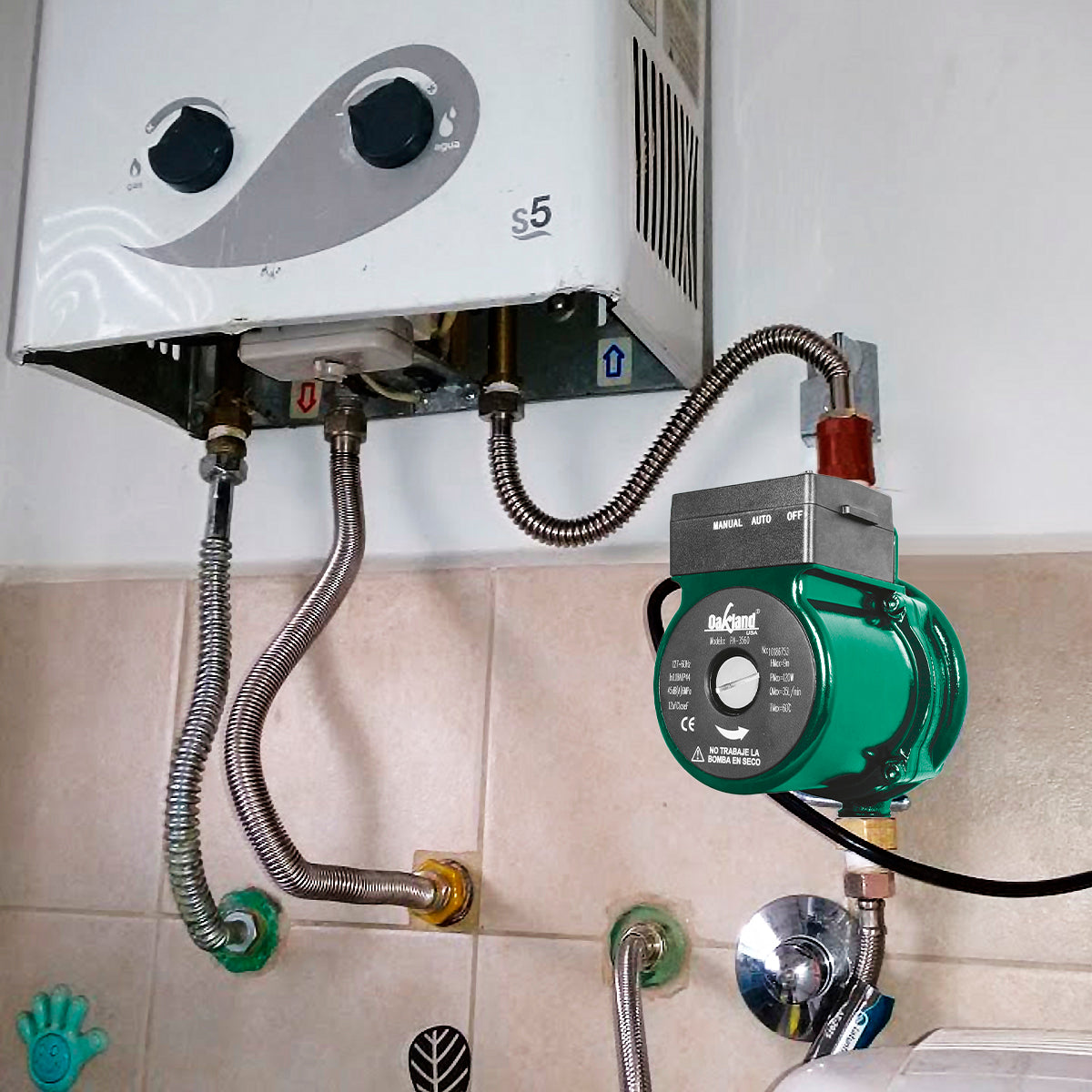 Bomba presurizadora Oakland PA-3560 de 1/6hp