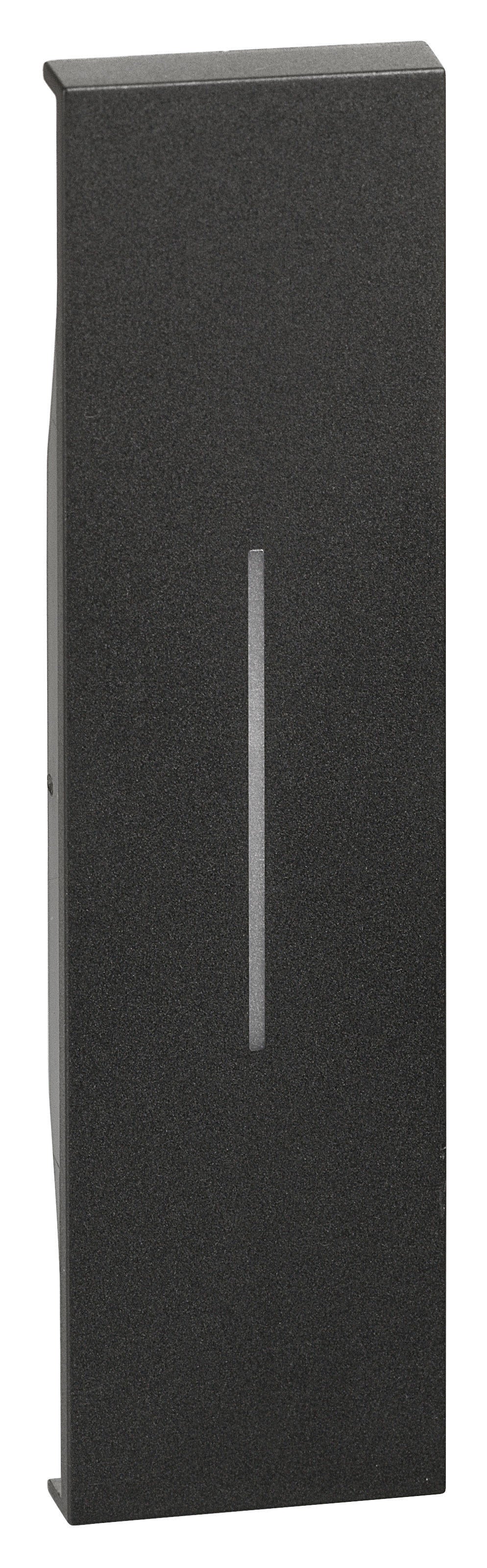 Cubretecla 1 modulo negro livingnow Bticino