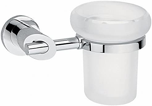 Vaso cepillero de cristal nuva 9107