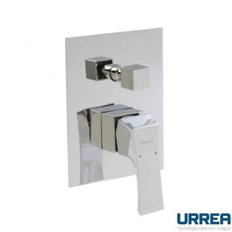 Monomando para regadera con desviador cuadrado 9436pc