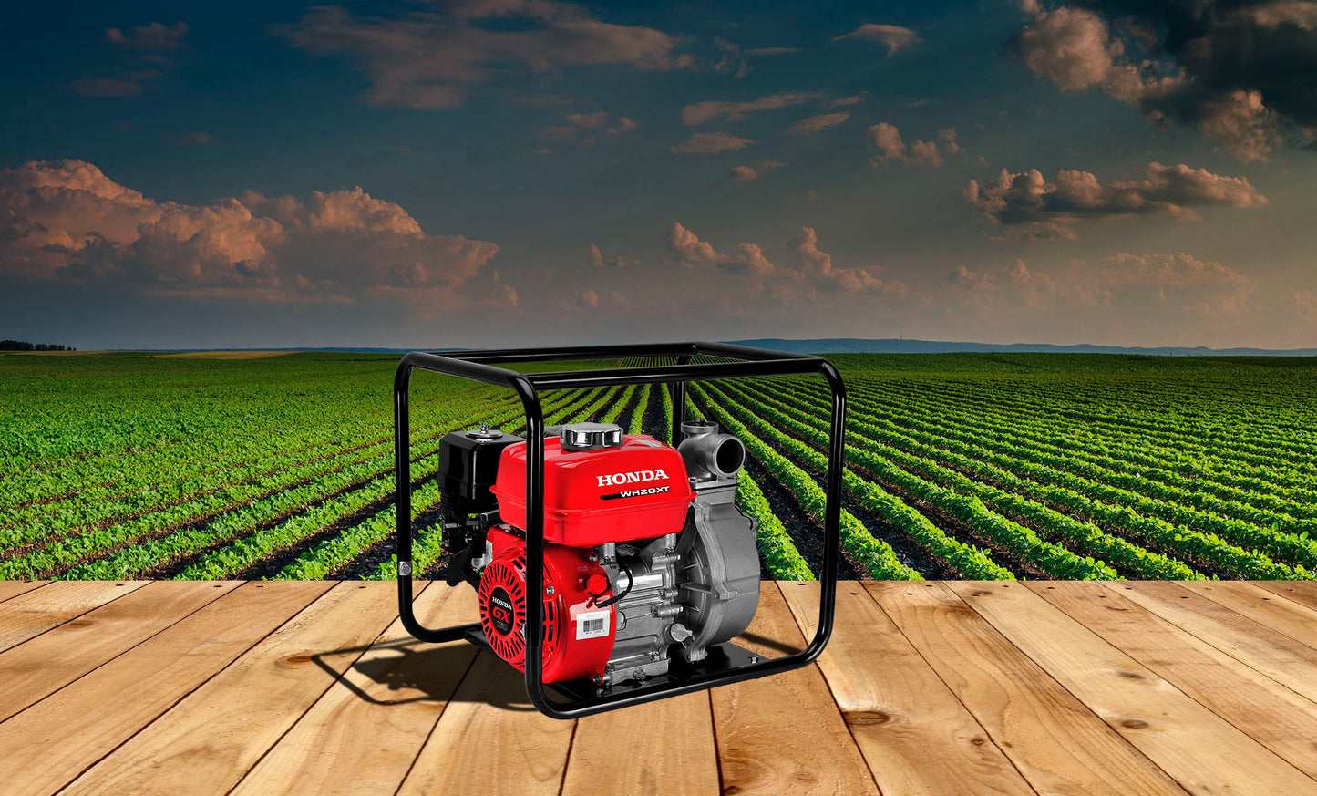 Motobomba centrifuga WH20XT Honda 163cc de 4 tiempos