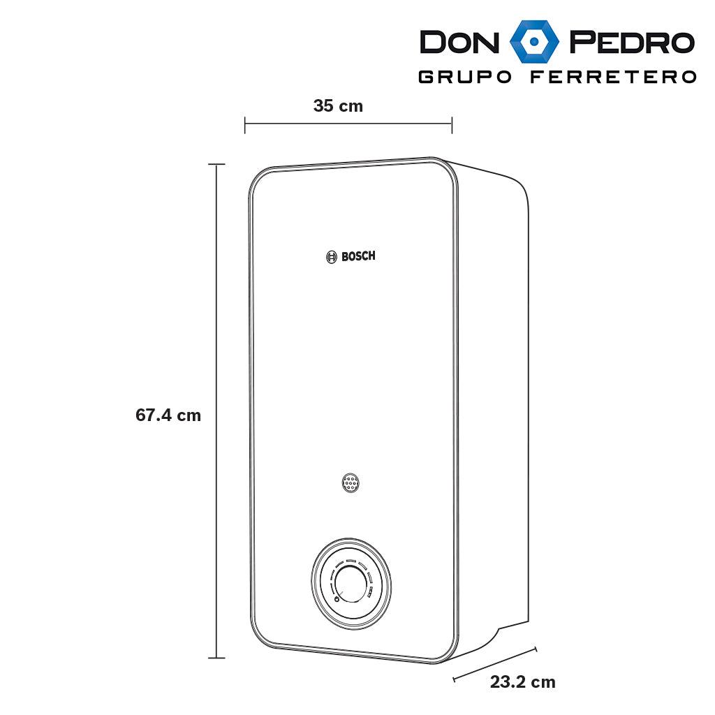 CALENTADOR BALANZ 13 - GAS - 2 SERVICIOS - GRUPODONPEDRO