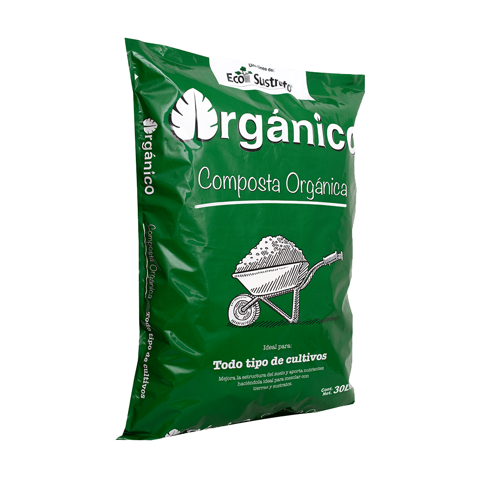 ECOSUSTRATO COMPOSTA ORGANICA 30LT - GRUPODONPEDRO