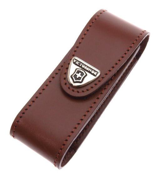 FUNDA DE NAVAJA DE PIEL CAFE - GRUPODONPEDRO