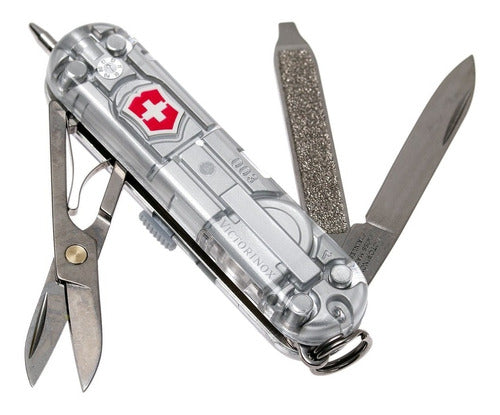 Navaja signature lite gris tranparente Victorinox