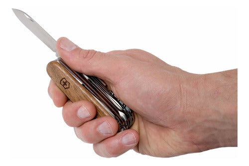 Navaja swiss champ wood nogal 29 usos Victorinox