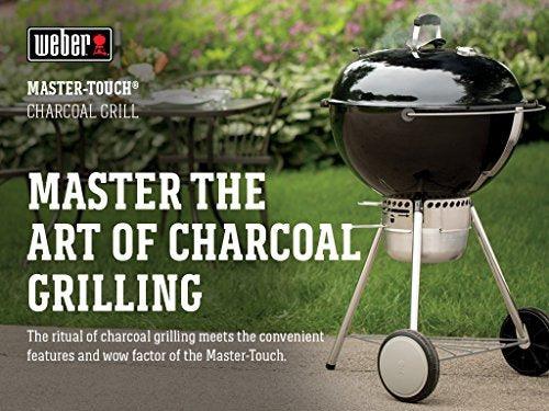ASADOR DE CARBON MASTER TOUCH 22'' NEGRO - GRUPODONPEDRO