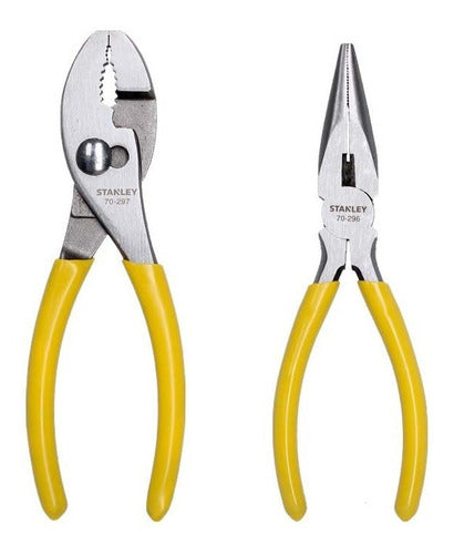 Juego de pinzas 2 piezas de 6'' Stanley