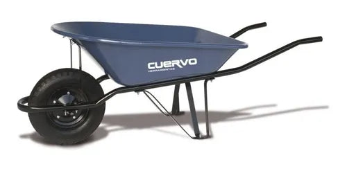 Carretilla Cuervo reforzada de 77L