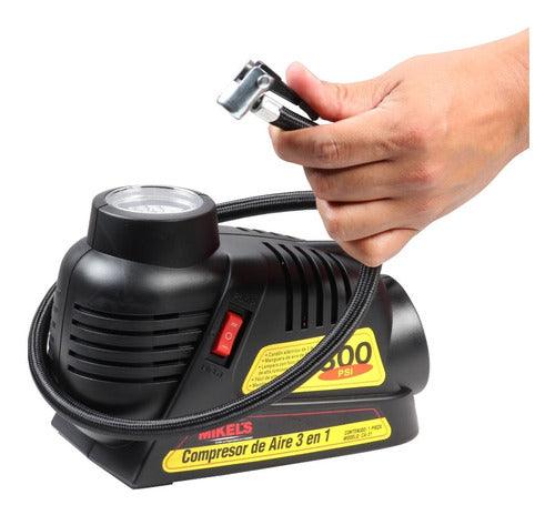 COMPRESOR DE AIRE 3 EN 1 - 300PSI - GRUPODONPEDRO