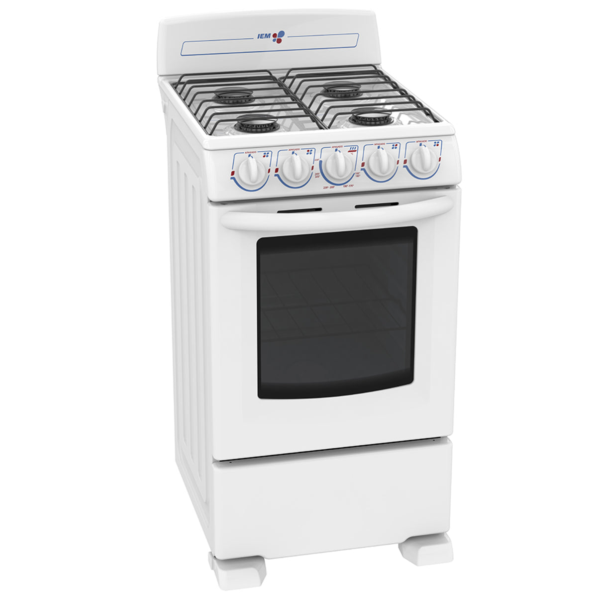 Cocina de Gas 50 cm Blanca