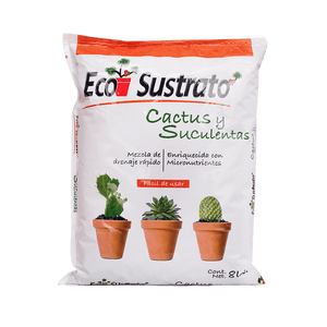 EcoSustrato Cactus y Suculentas 8 LT - GRUPODONPEDRO