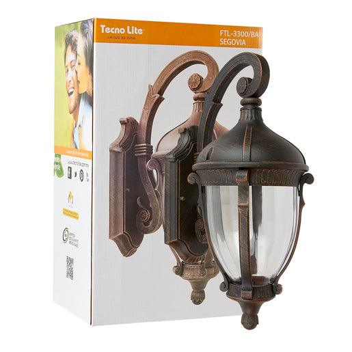 FAROL SEGOVIA BRONCE ANTIGUO E27 20W - GRUPODONPEDRO