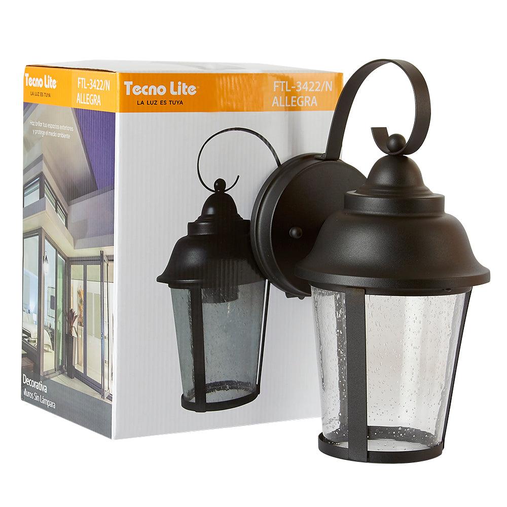 FAROL ALLEGRA 26W - E27 NEGRO - GRUPODONPEDRO