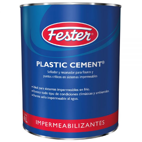 Resanador Fester plastic cement de 4 litros