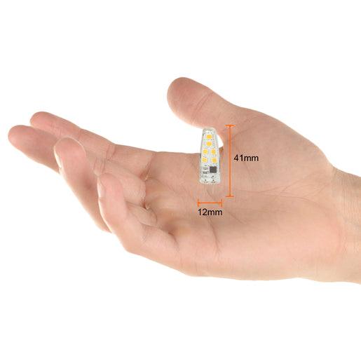 FOCO LED IRIDIUM TIPO AMPOLLETA LUZ CALIDA 2W G4 TECNOLITE - GRUPODONPEDRO