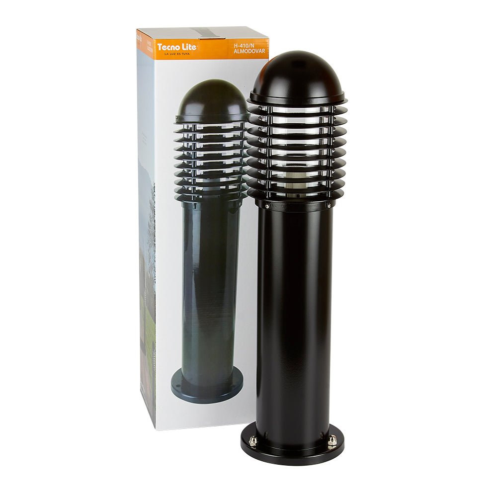 Miniposte almodovar 15w - e27 negro