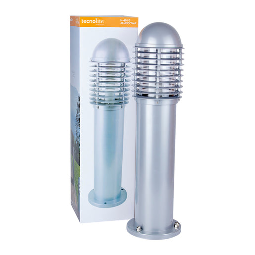 Miniposte Almodovar Tecnolite gris de 15W E27