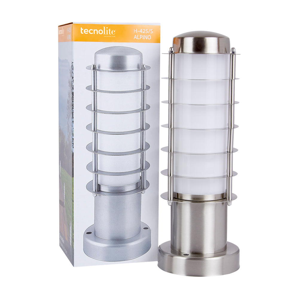 Miniposte alpino 15w - e27 satinado