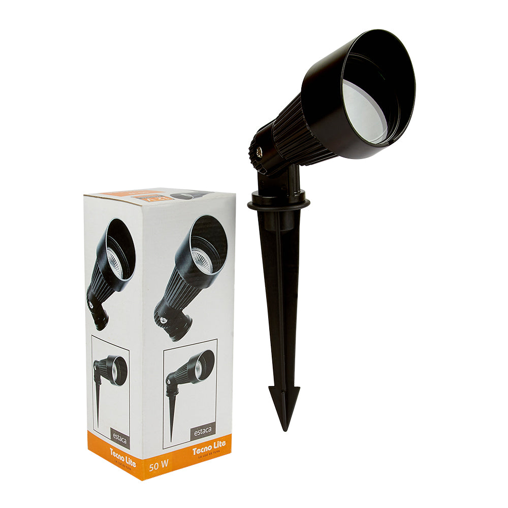 Proyector exterior negro bilbao I TecnoLite