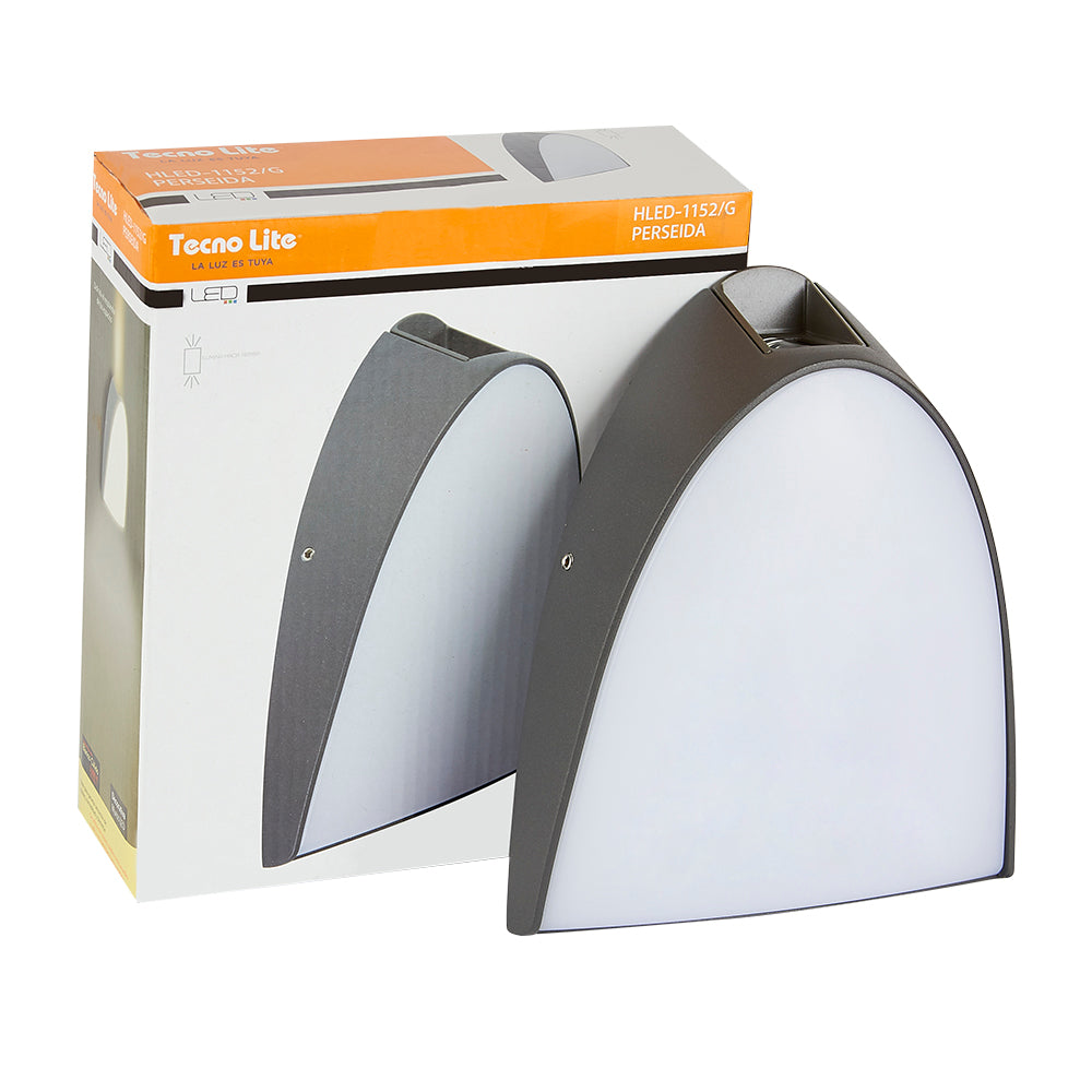 Perseida lampara exterior muro