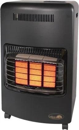 CALEFACTOR MOVIL ENCENDIDO ELECTRICO GAS LP SOLMATIC - GRUPODONPEDRO