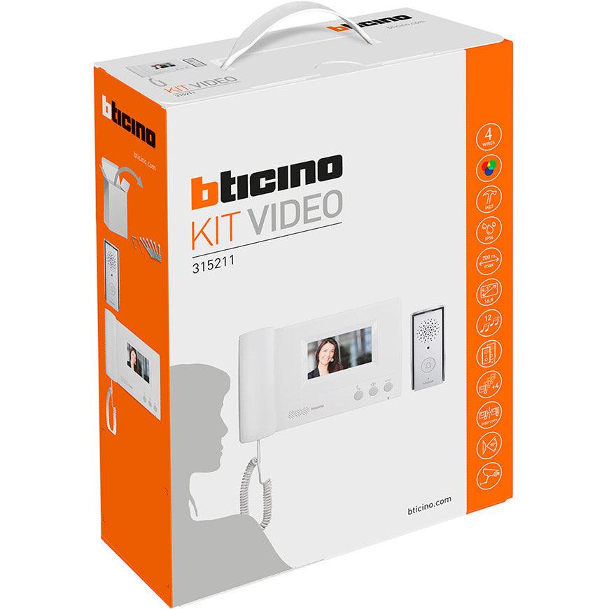 KIT DE VIDEO INTERFON A COLOR 315211 BTICINO - GRUPODONPEDRO