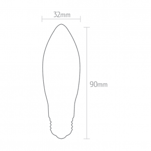 FOCO LED DE FILAMENTOS VE26 4W 2200K E26 - GRUPODONPEDRO